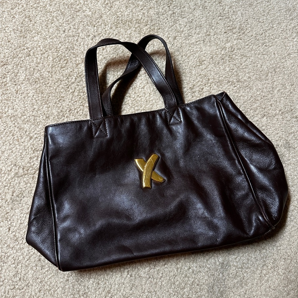 Plasma Picasso Leather Shoulder Bag